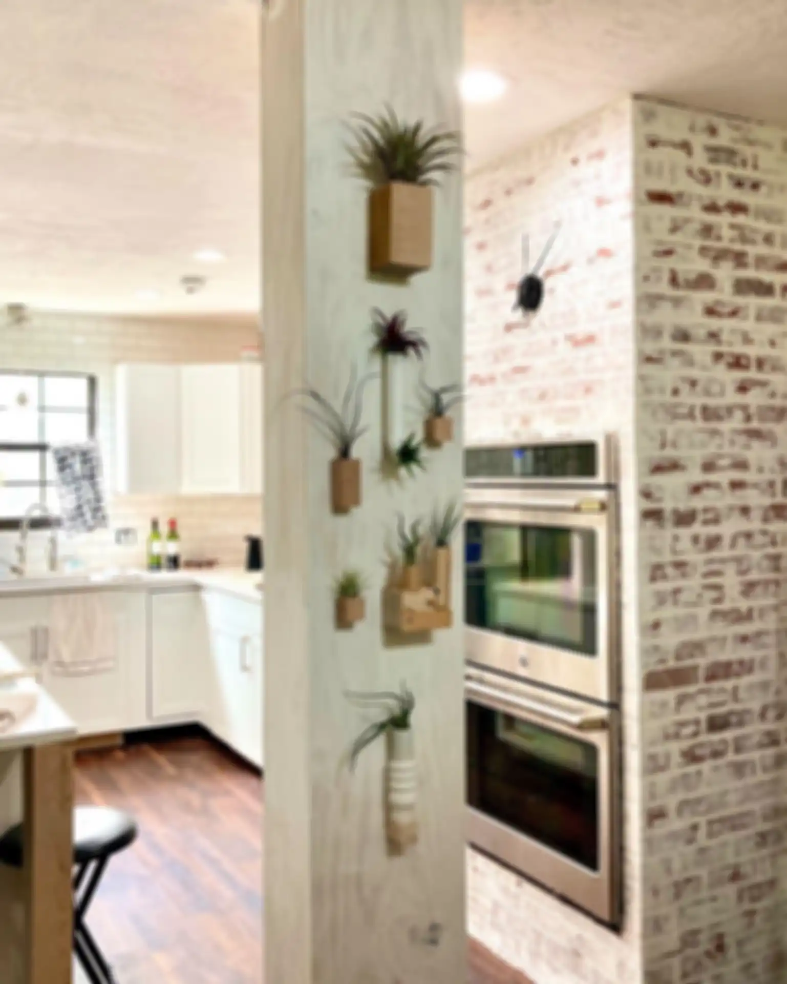 Foto desain dapur mungil tampak semakin segar. Ternyata 7 tamana hias ini jadi solusi. Masalah area masak pun teratasi. 