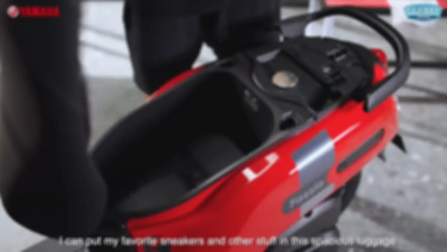 Posisi tangki bensin Yamaha Fazzio.
