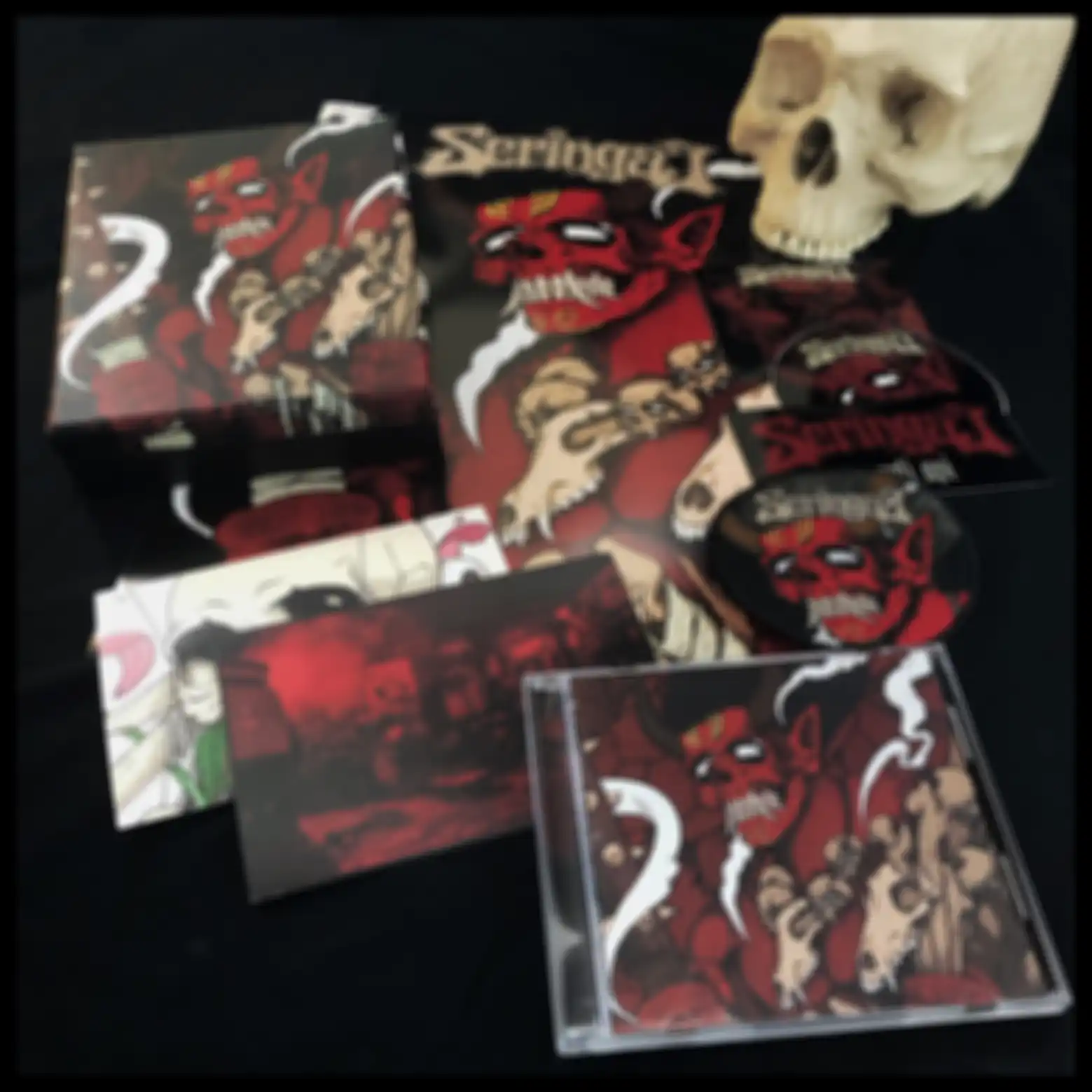 Bentuk boxset dan CD Seperti Api