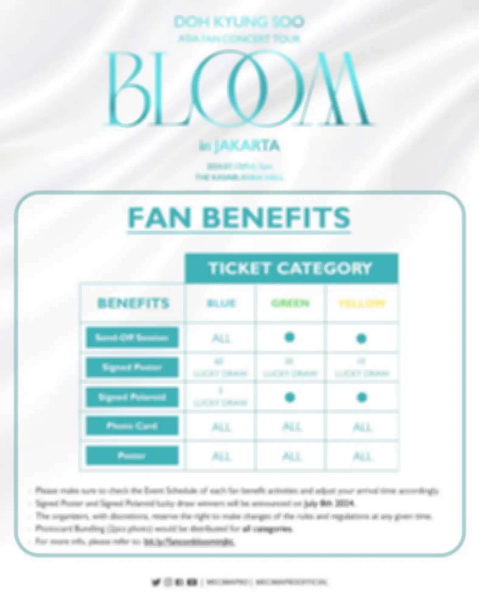 Harga tiket fancon D.O EXO di Jakarta