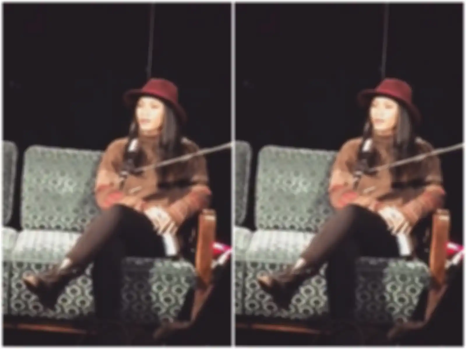 Mix and match trilby hat ala Tara Basro