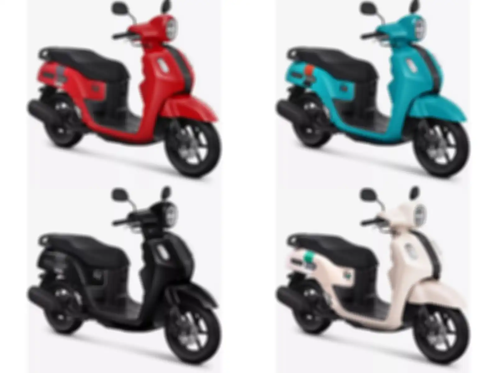 Pilihan warna Yamaha Fazzio Hybrid Connected NEO.