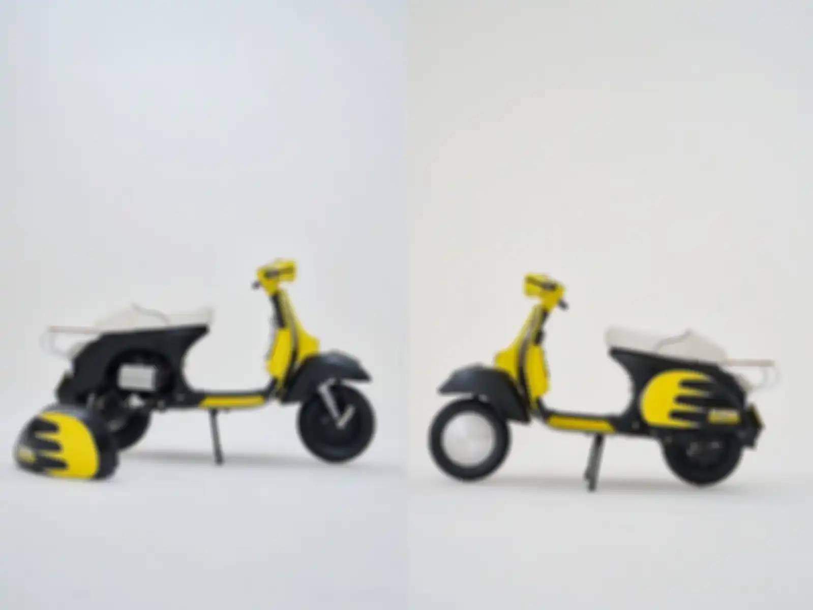 Vespa listrik kolaborasi Elders Elettrico X Moon Eyes.