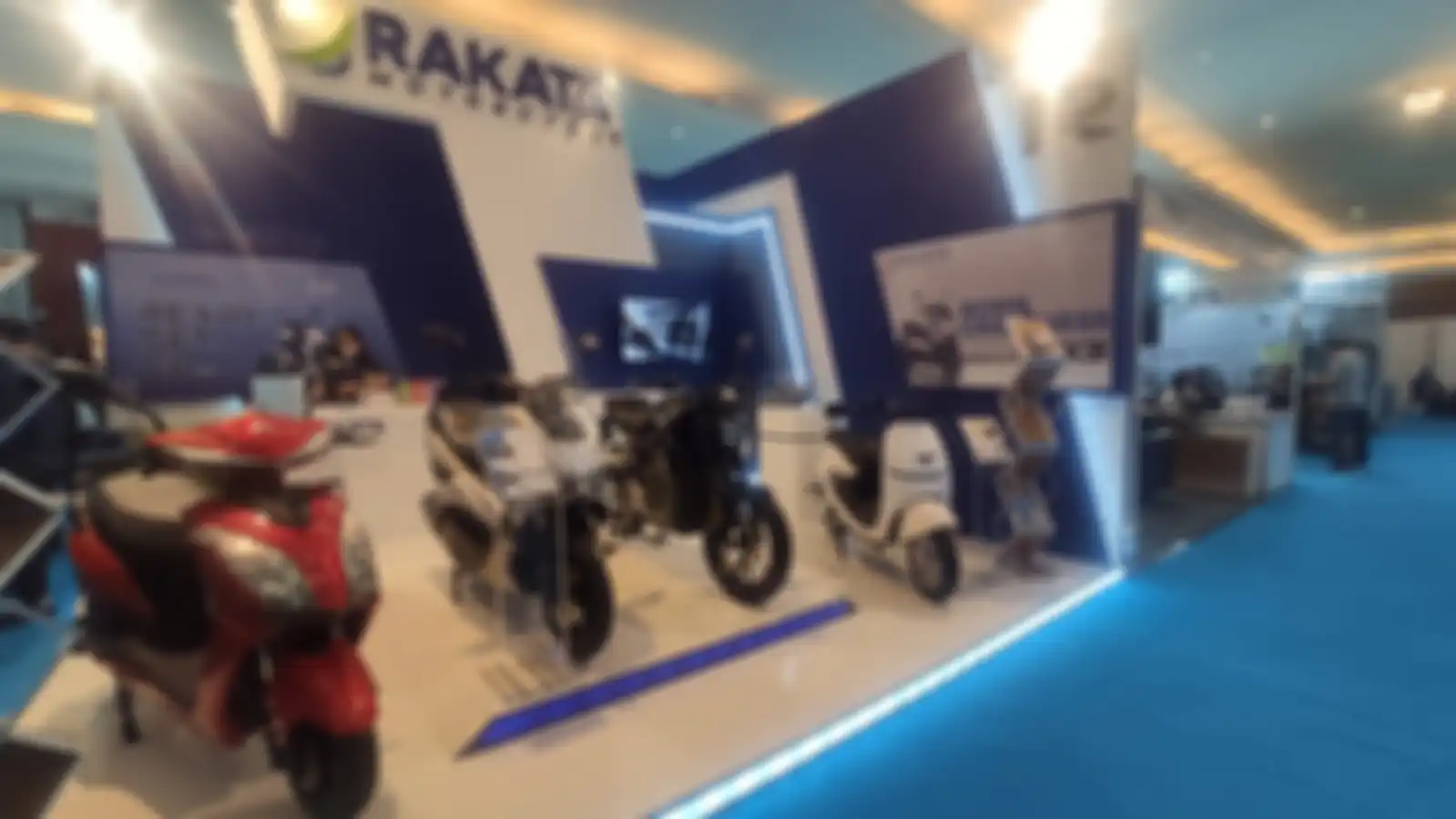 Rakata Motorcycle jadi salah satu merek motor listrik yang ikutan di PEVS 2022