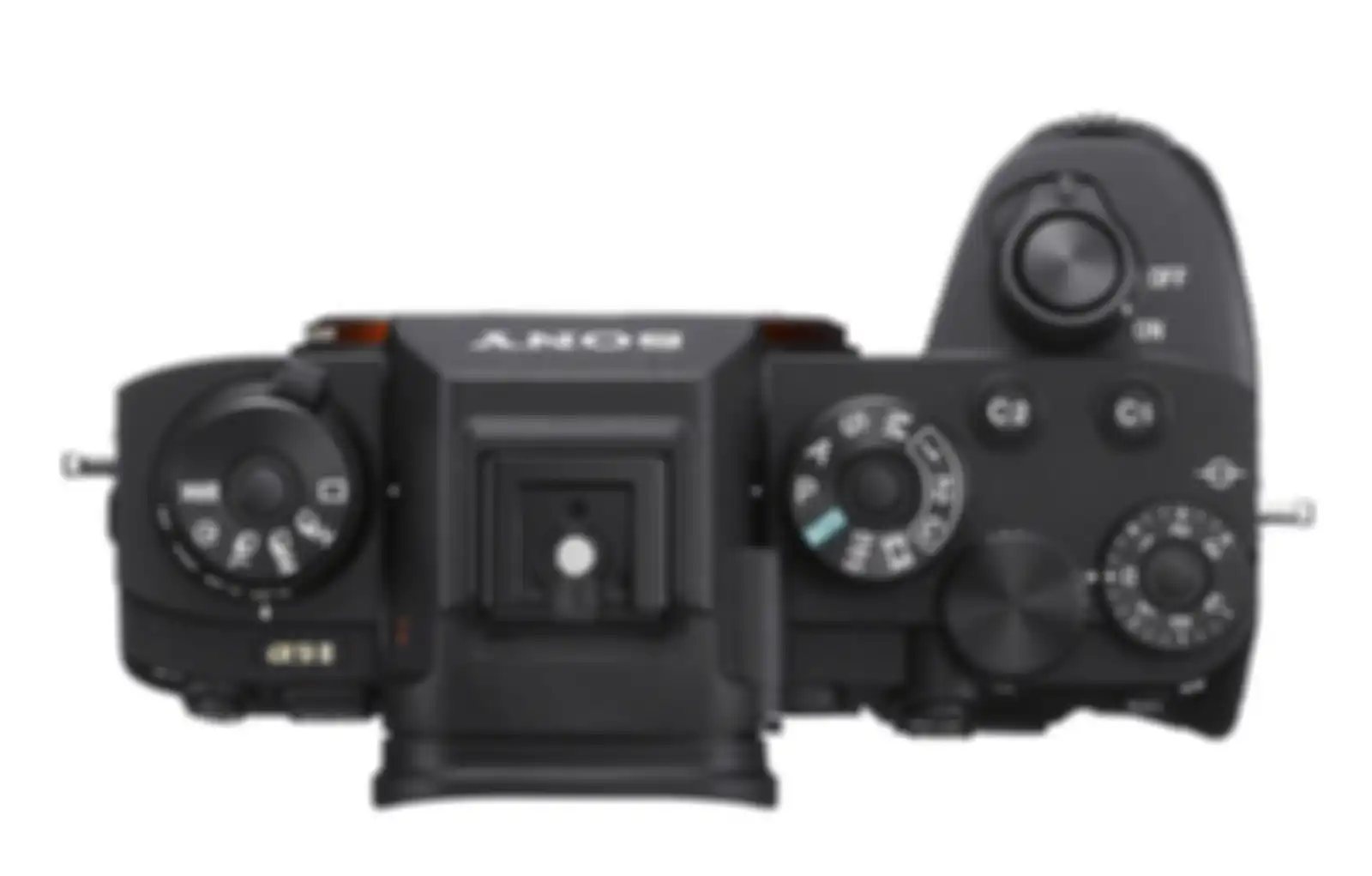 Tampak atas Sony A9 II