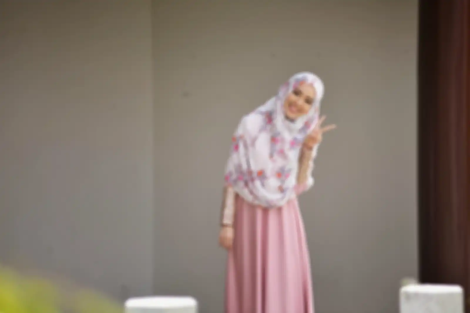 Penampilan Felixia Yeap setelah berhijab