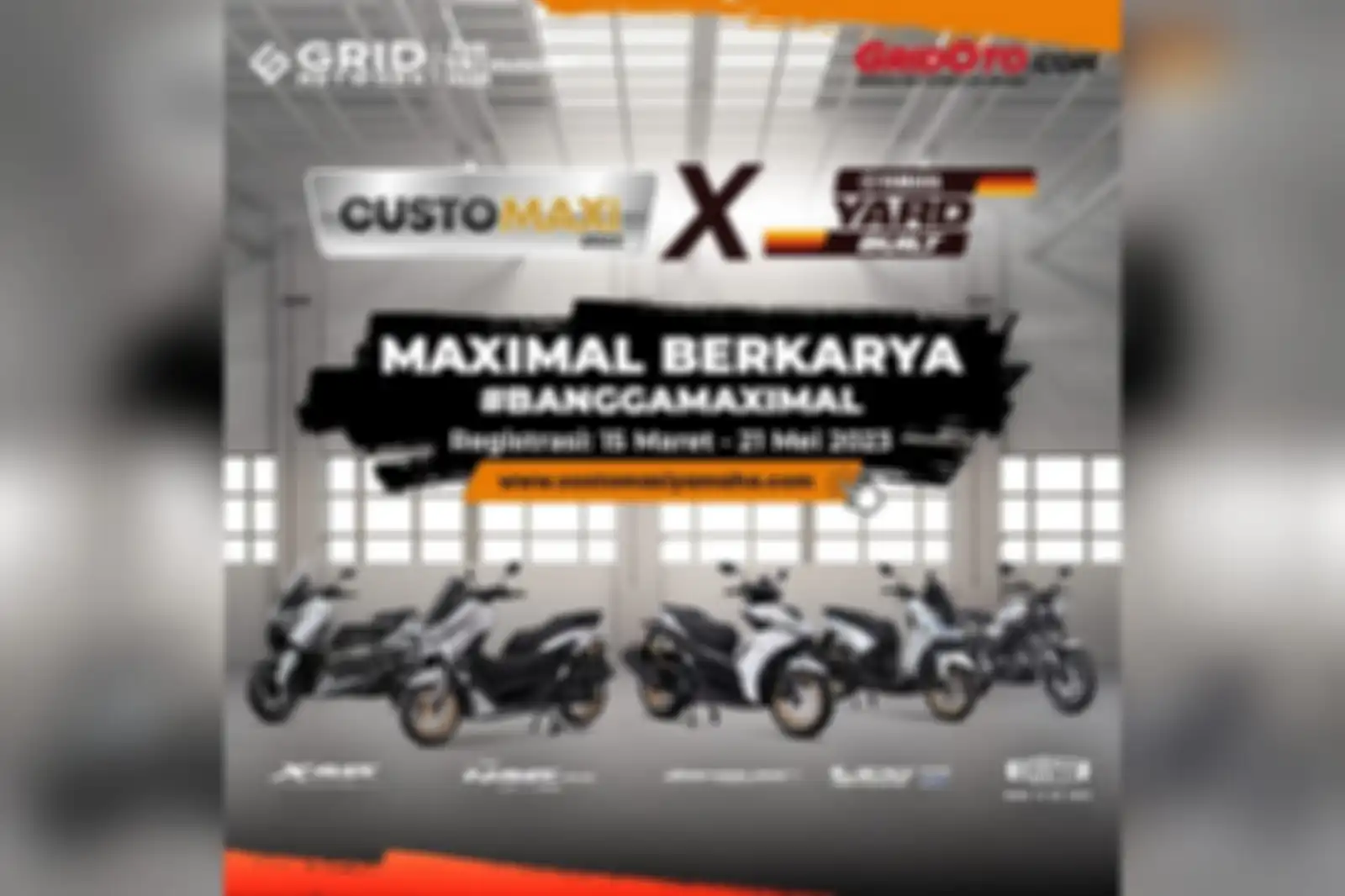Pecinta modifikasi motor siap-siap! Event Customaxi & Yard Built 2023 resmi digelar!