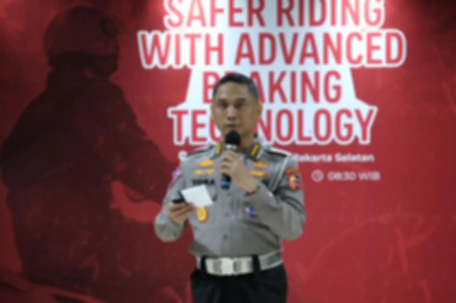 Korlantas Polri Kombes Pol Tora dukung wajib ABS di motor