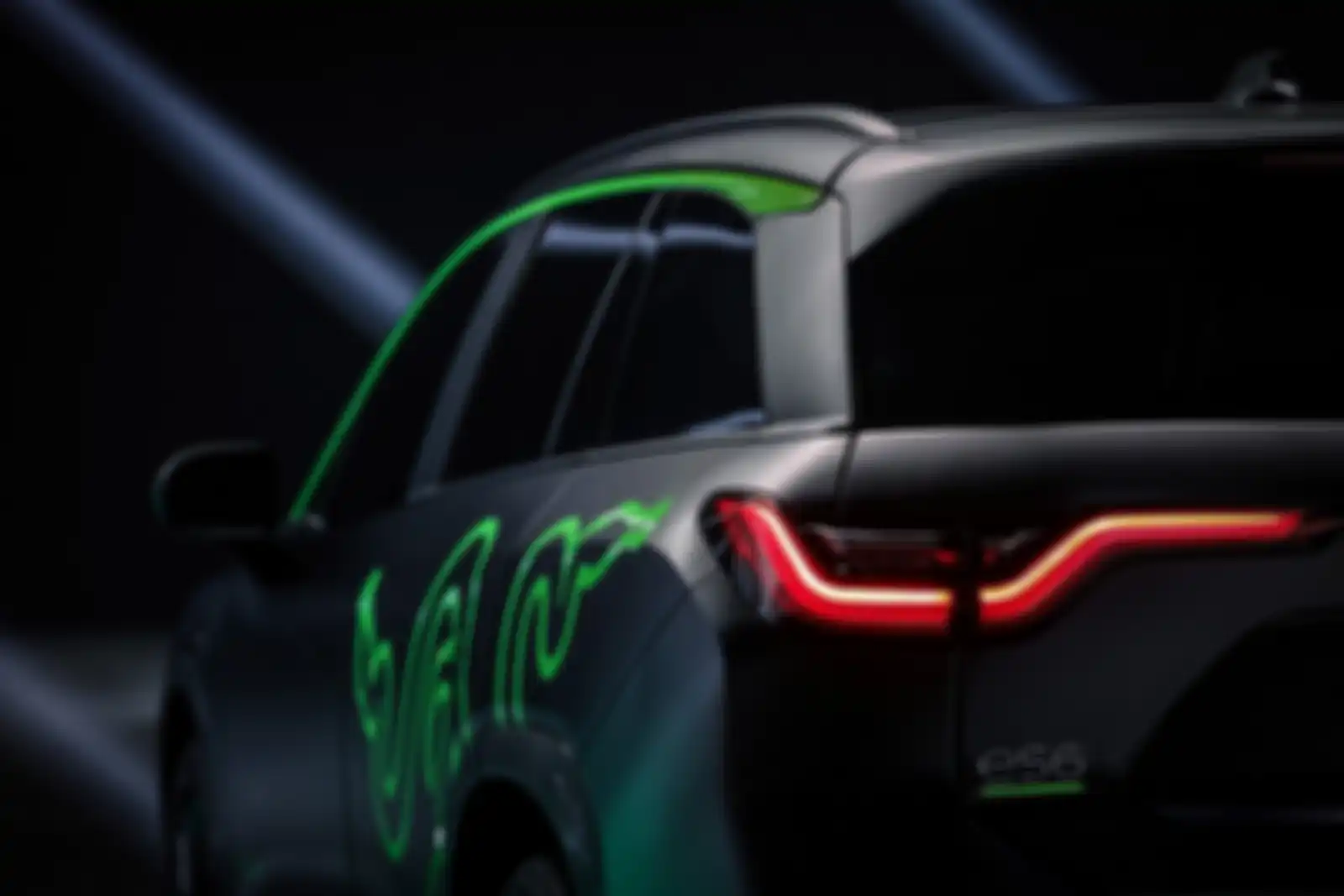 Desain body NIO ES6 Night Explore Limited Edition