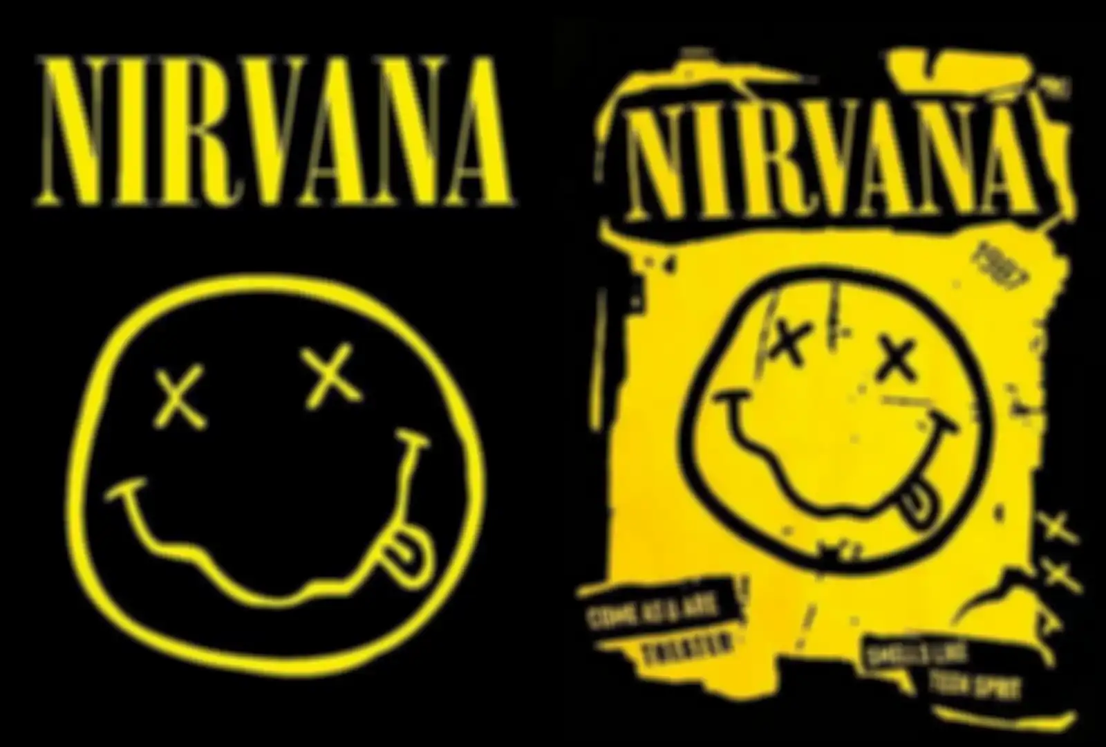 Logo Nirvana yang biasanya dijadikan poster
