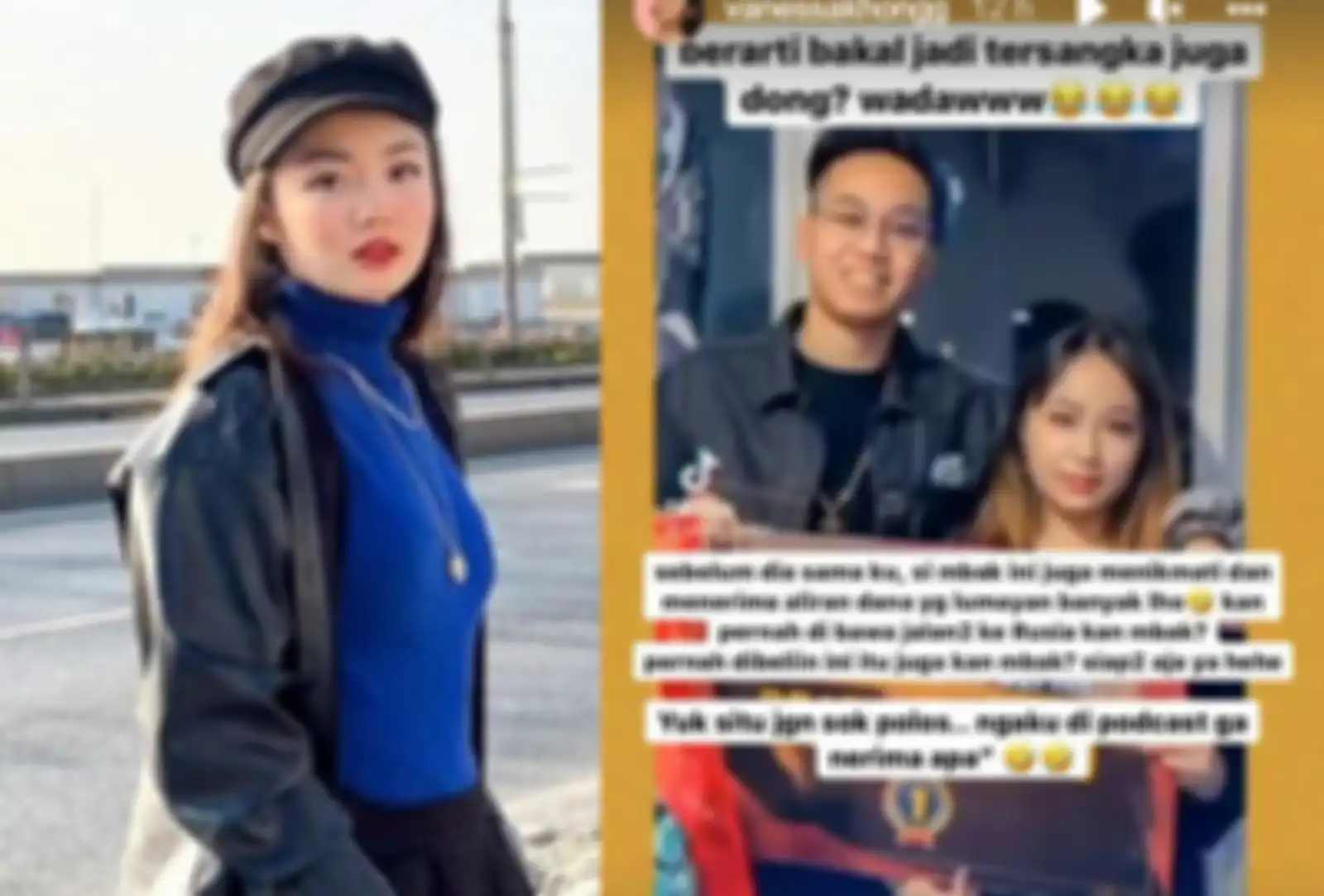 Unggahan kekasih Indra Kenz, Vanessa Khong