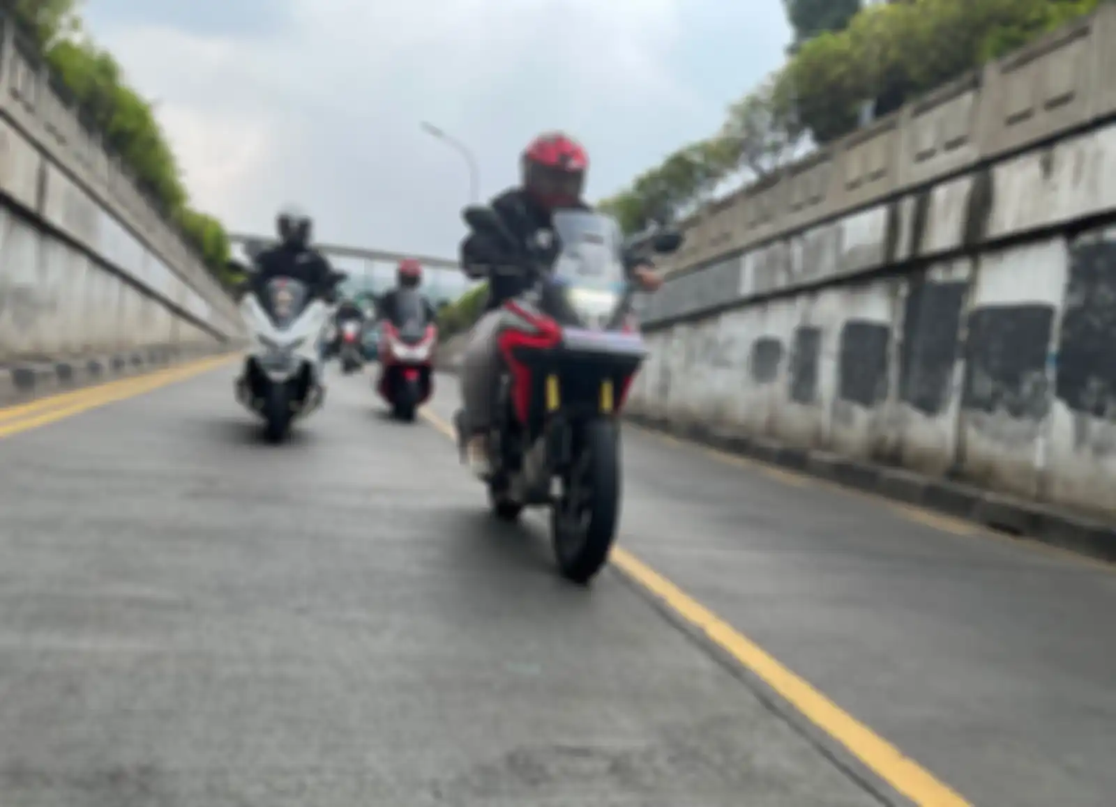 Berkemah sambil riding bareng komunitas dan Wahana Honda