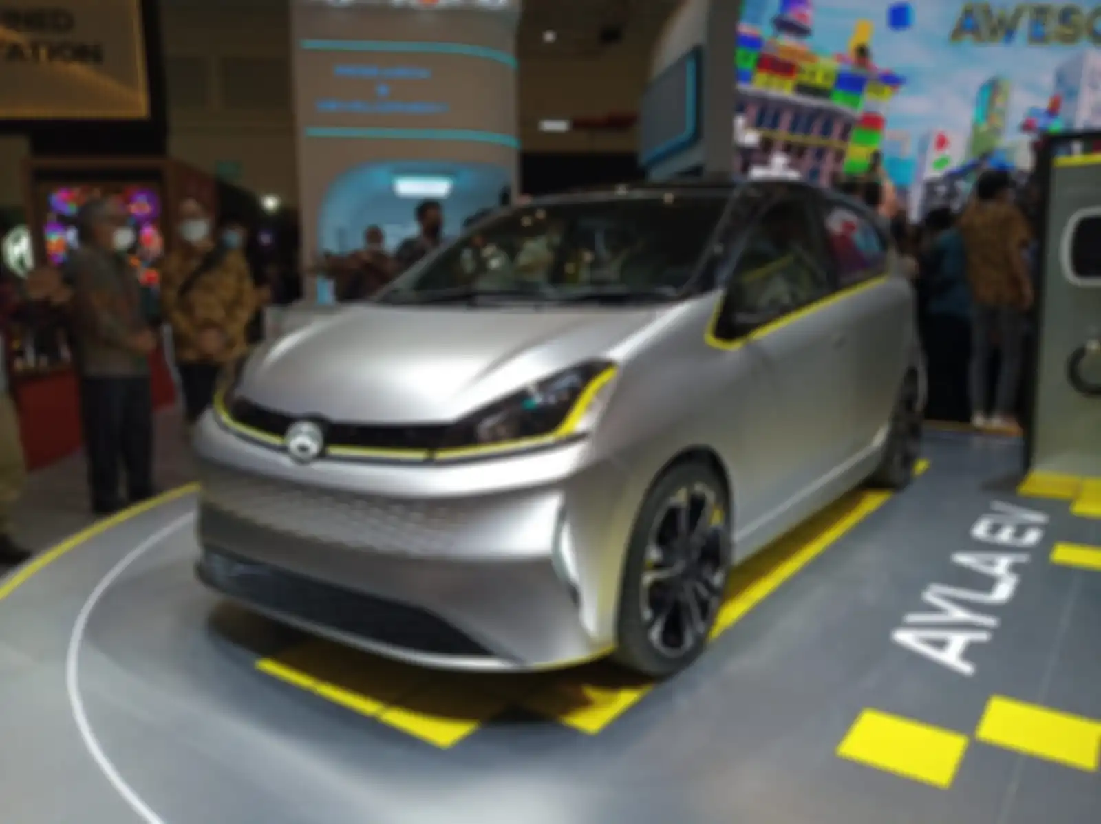 Daihatsu Ayla EV dikenalkan di ajang GIIAS 2022