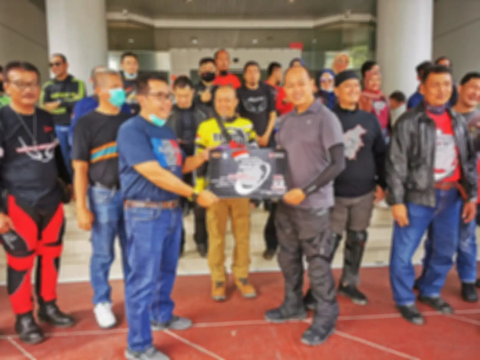 Big Max Indonesia (BMI) gelar Turing Gabungan 360° Borneo hadiri deklarasi 2 chapter baru.