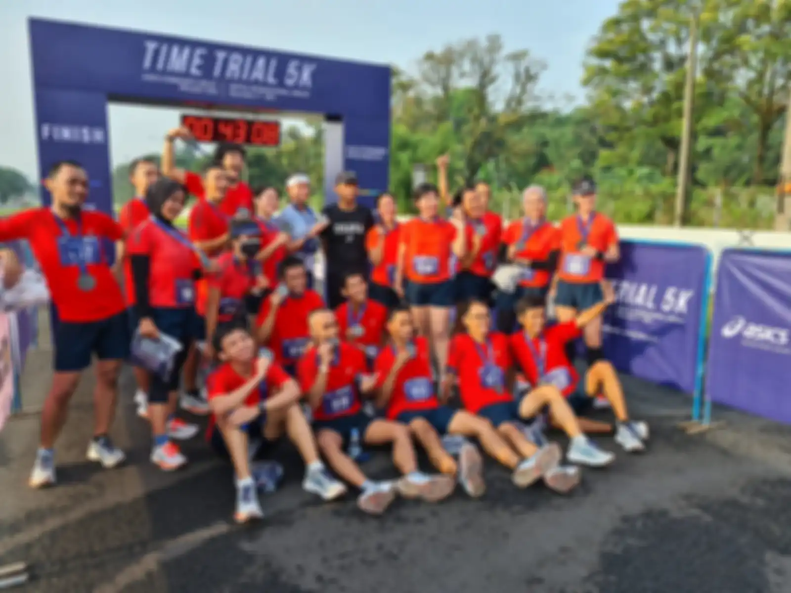 20 pelari Asics Time Trial 5K