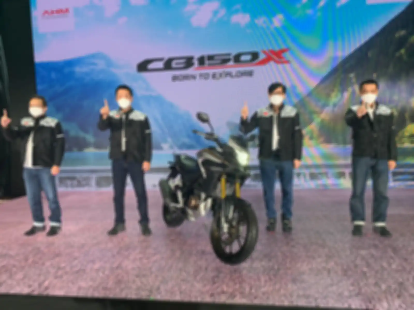 Motor baru Honda CB150X resmi meluncur.