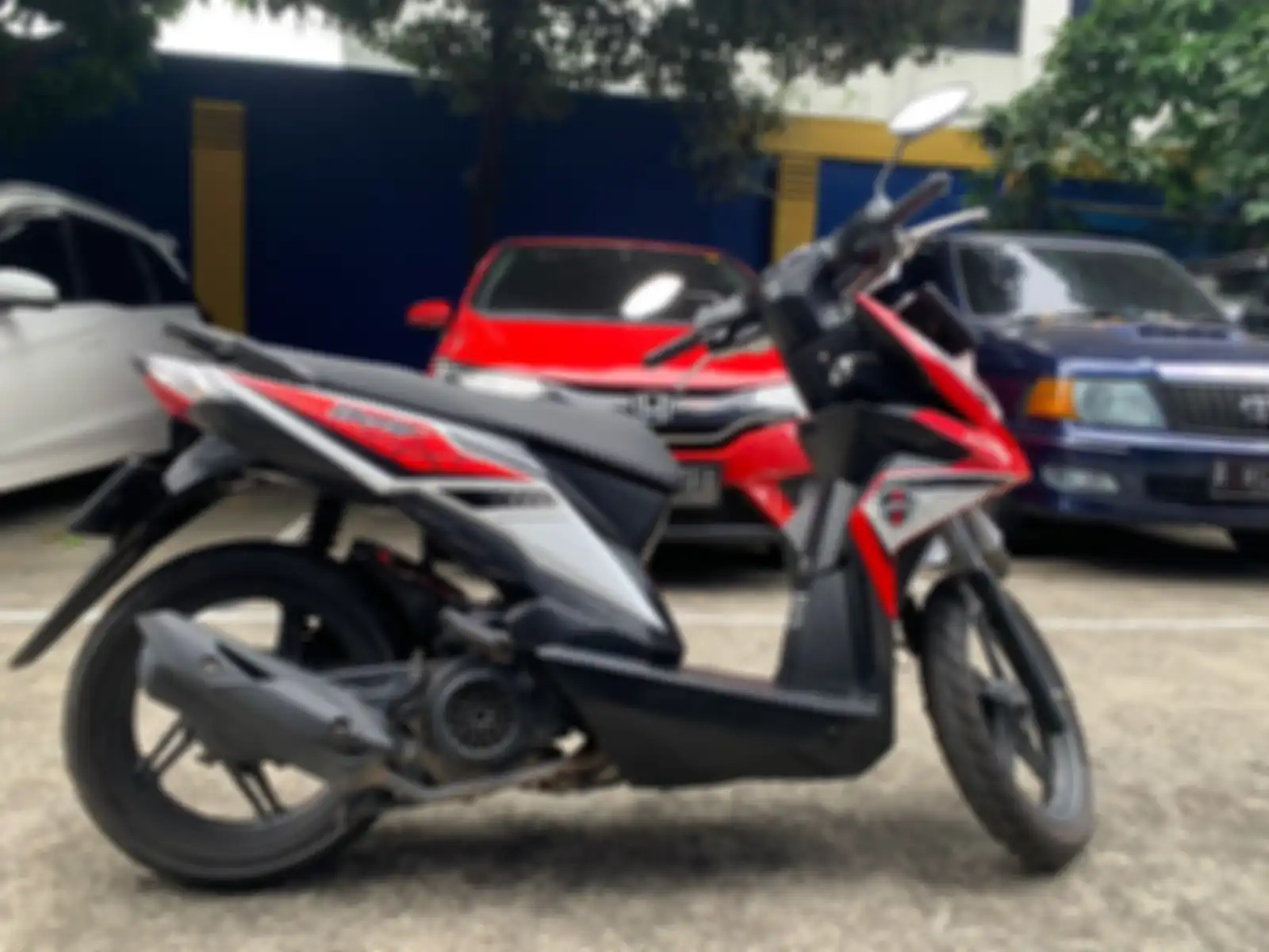 Honda BeAT CBS tahun 2016 dilelang KPP Pratama Kramat Jati.