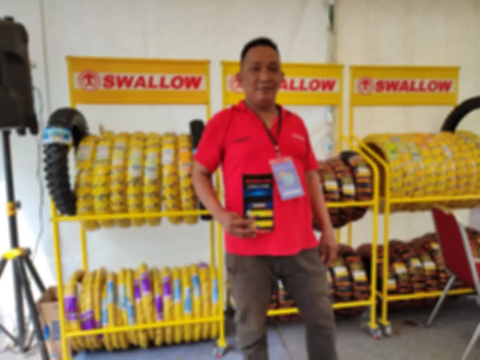 Jefri, Marketing PT Banindo Makmur, Distributor Swallow.