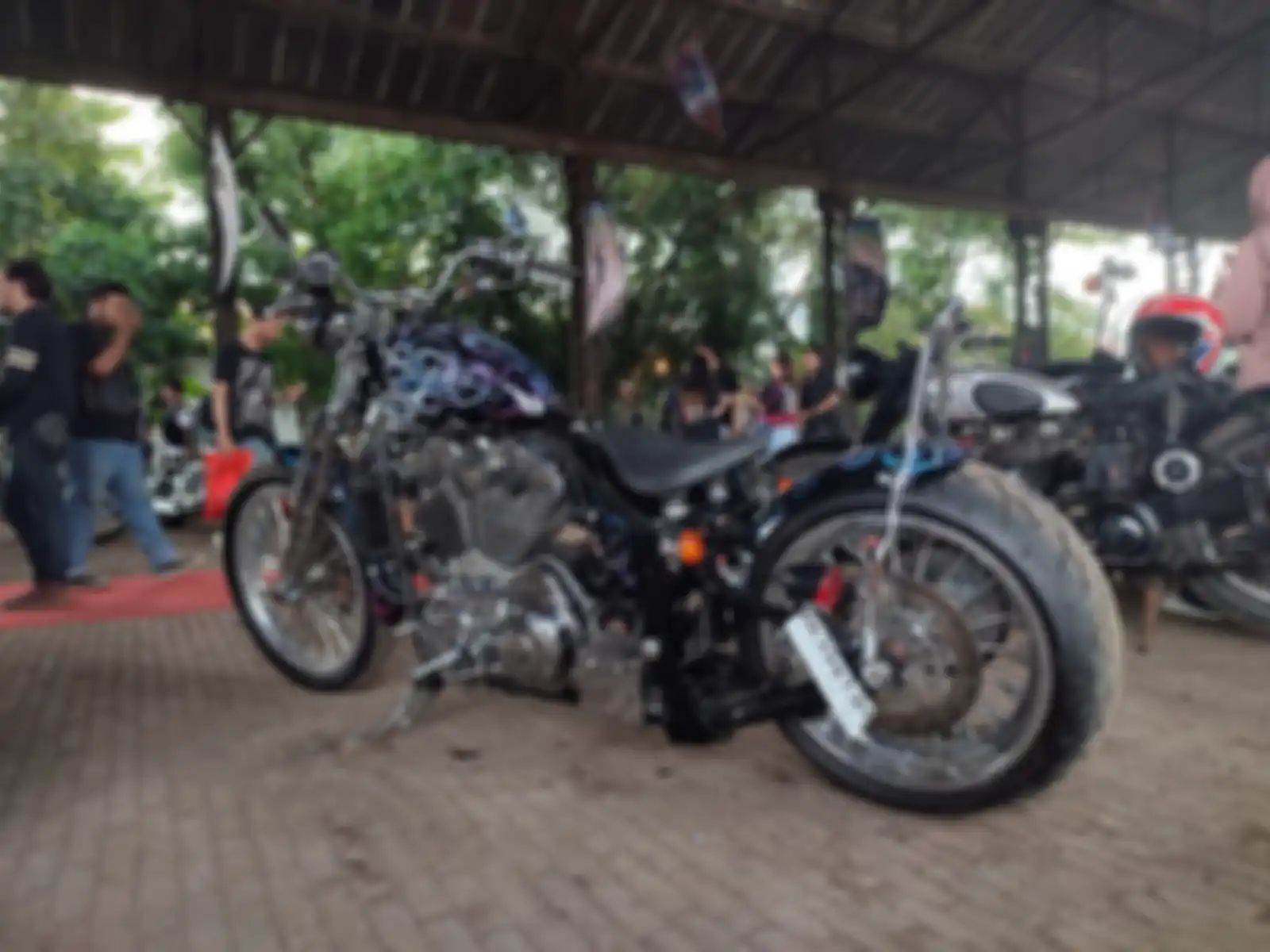 Motor custom milik Ridwan Kamil