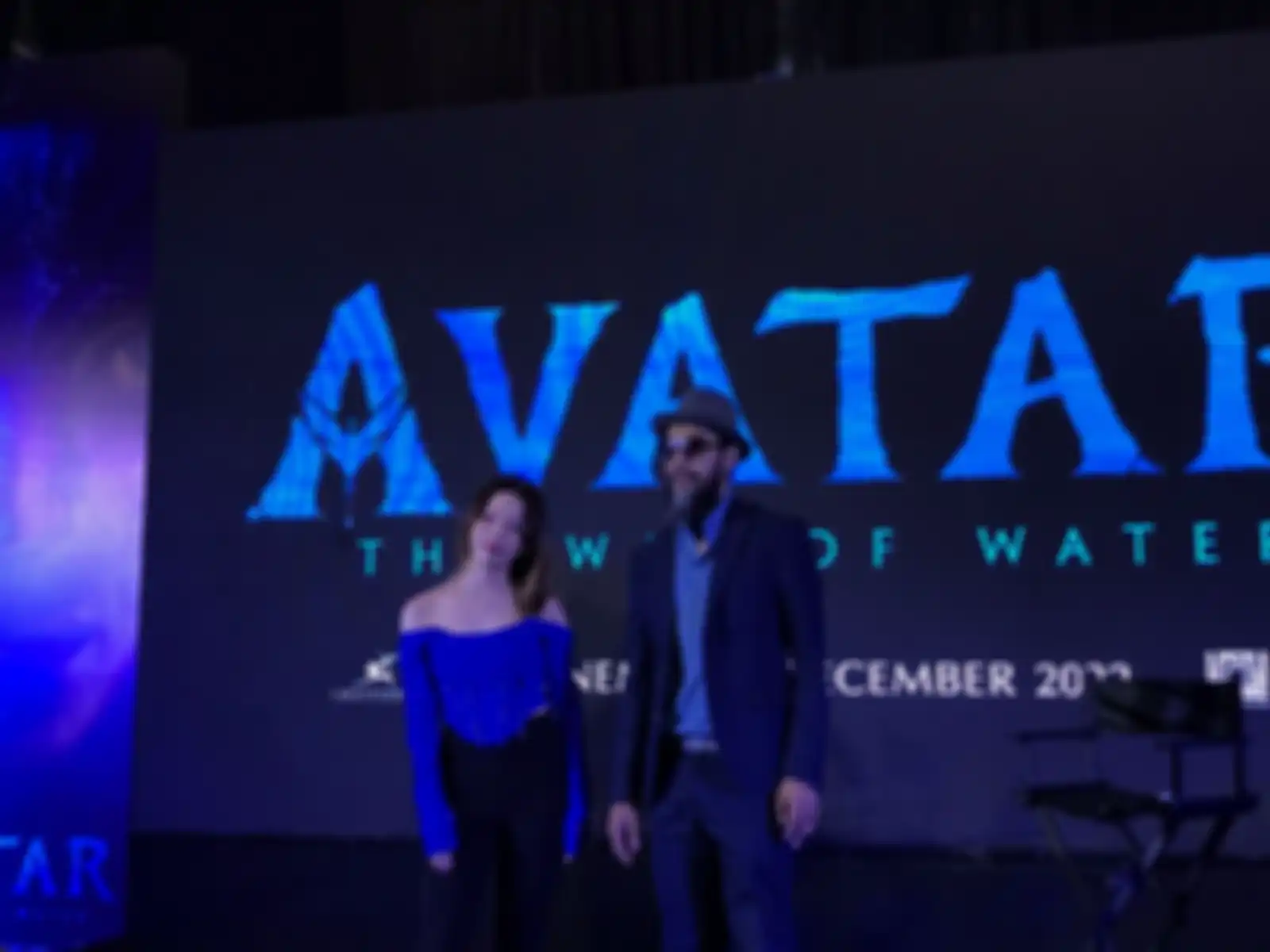 Press conference Local Collaboration 20th Century Studios, Avatar: The Way of Water | Yessica Riany dan Alex Abbad, Gedung Filateli Jakarta (13/12/2022)