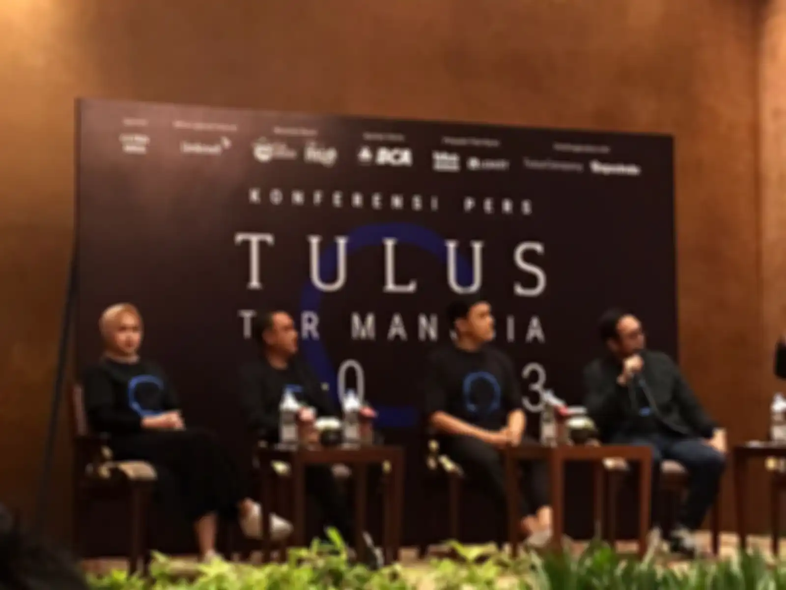 Konferensi pers konser Tulus Tur Manusia 2023
