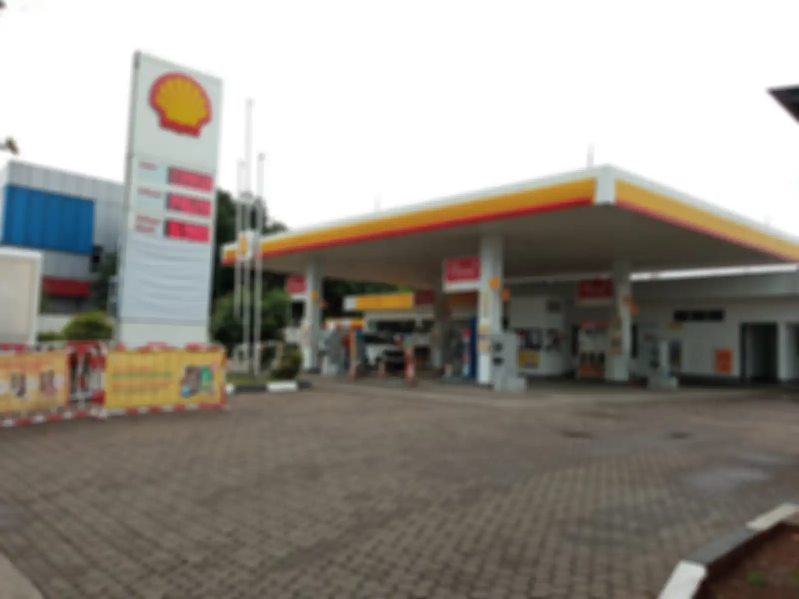 Ilustrasi SPBU Shell. Shell naik harga per 1 Februari 2023.