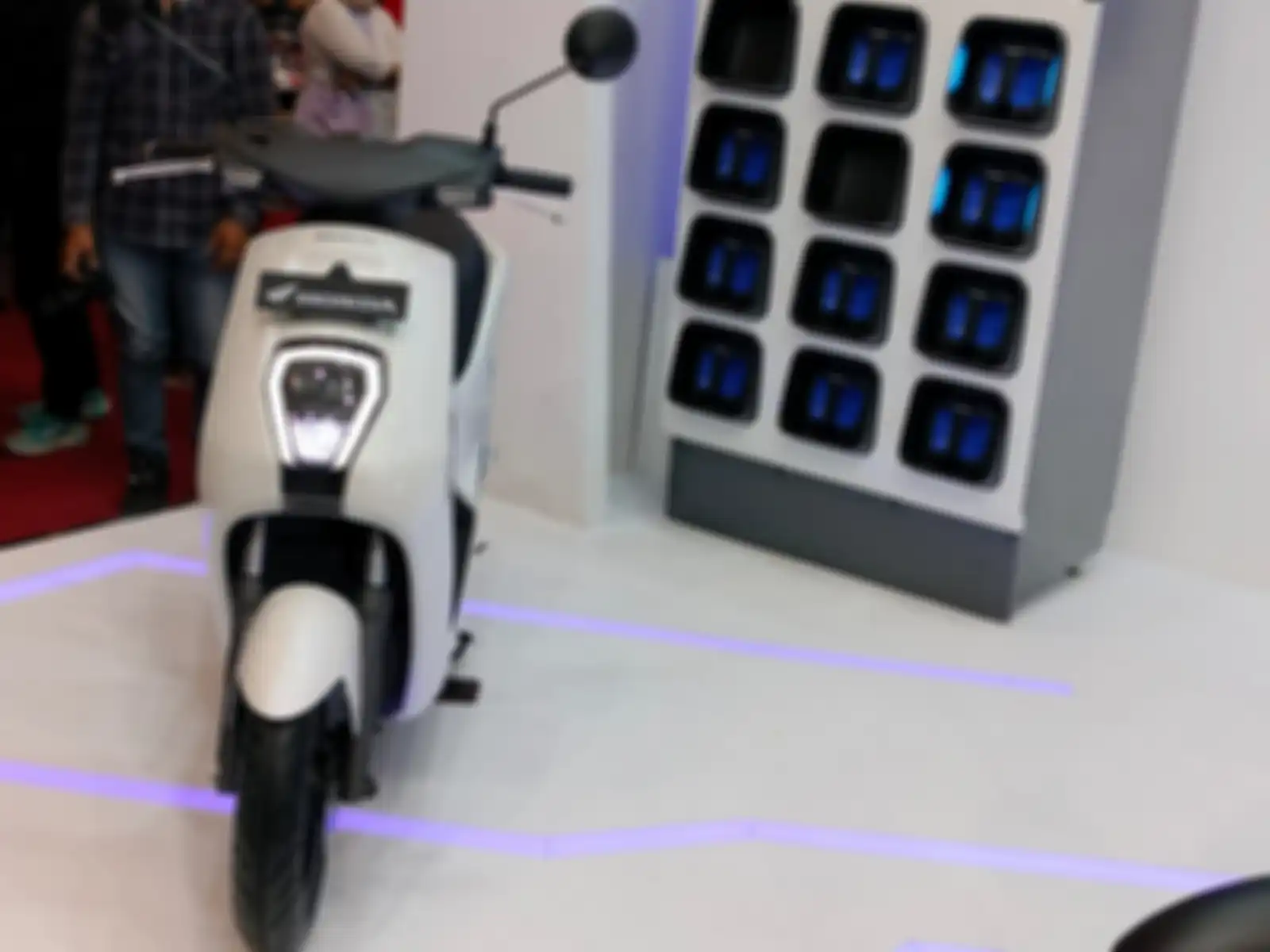 Motor listrik Honda EM1 e: di GIIAS 2023.