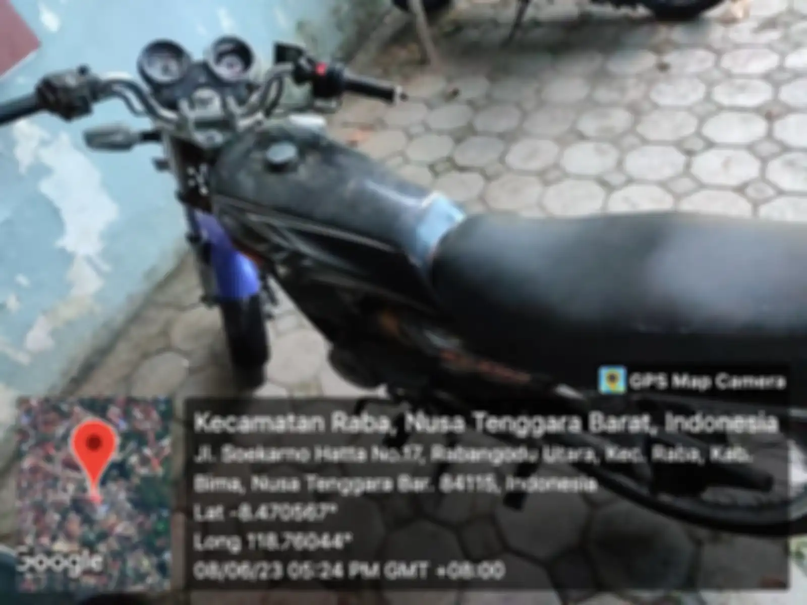 Harga mulai Rp 9.459.000 lelang motor murah Yamaha RX-King di Bima.