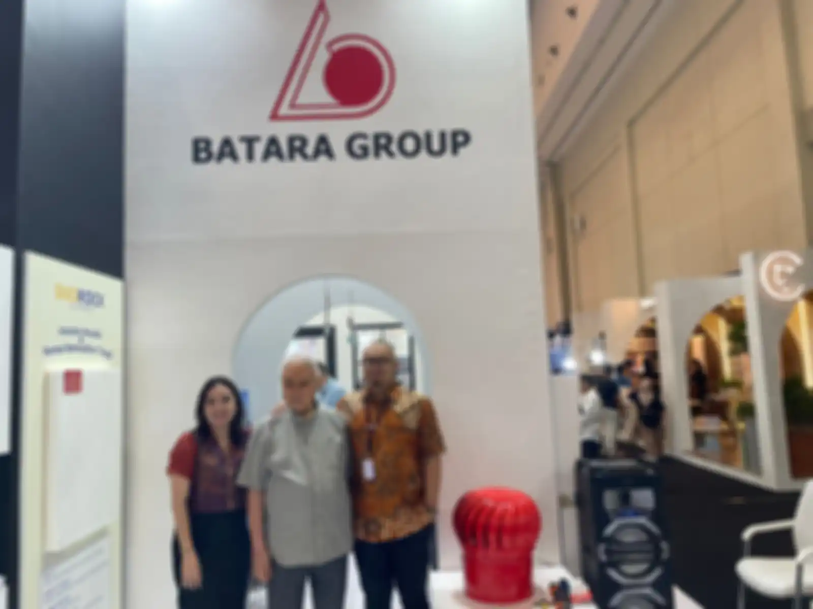 Booth Batara Group di pameran IndoBuildTech (IBT) 2025