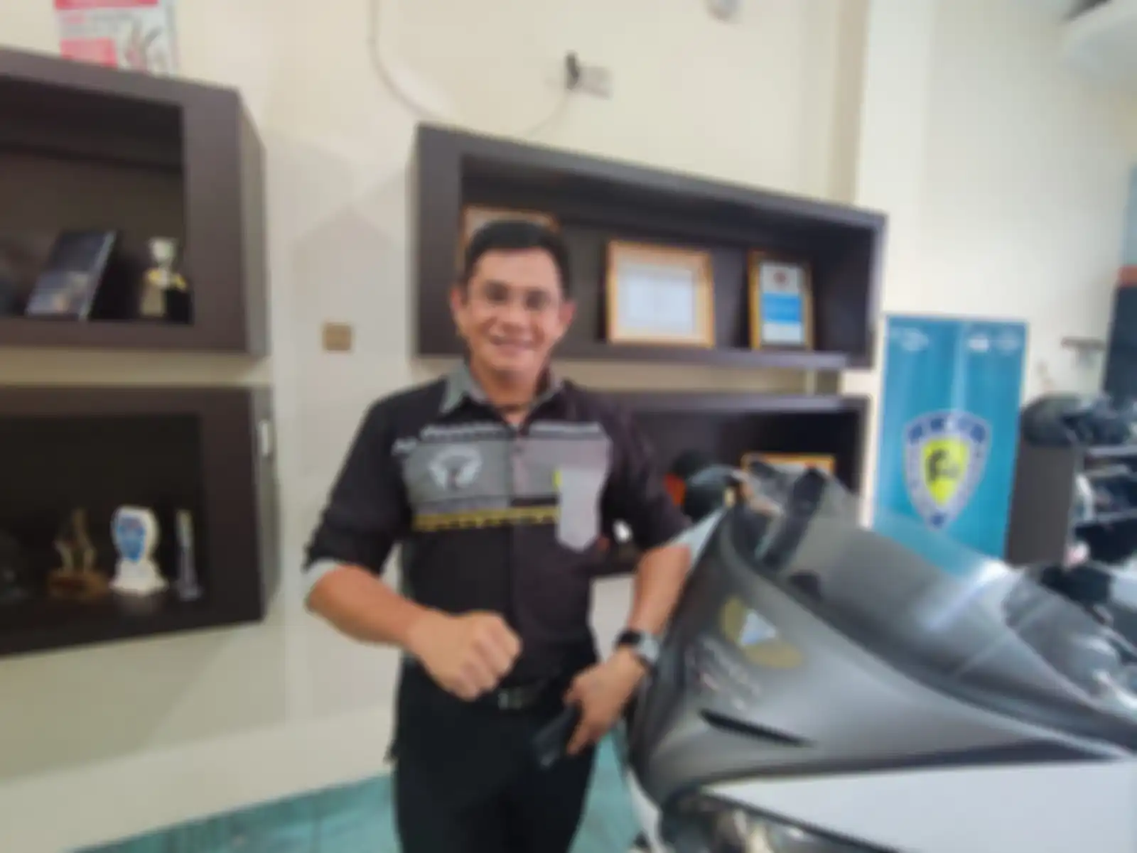 Joel Deksa Mastatna, Advisor Teknis Safety Riding KNKT sekaligus Direktur Mobilitas Sepeda Motor IMI Pusat.