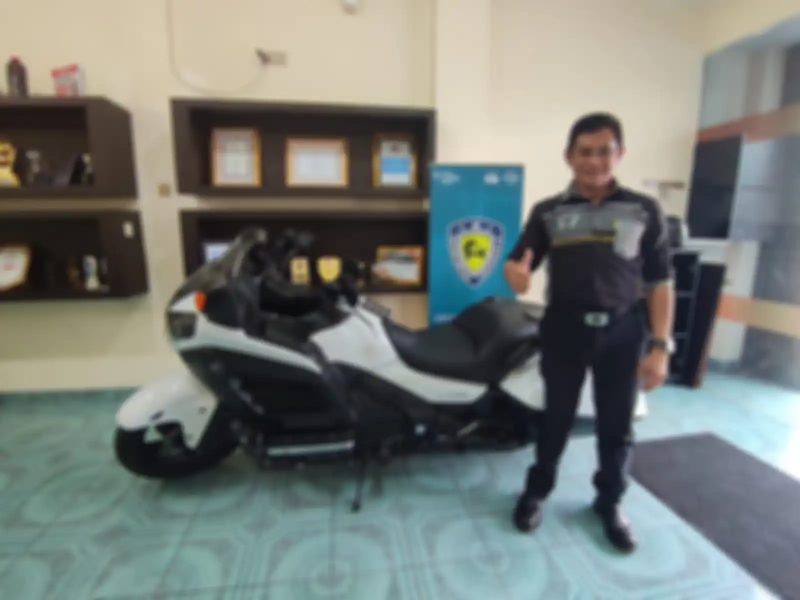 Joel D. Mastana selaku Direktur Mobilitas Sepeda Motor IMI Pusat dan perwakilan Anpreso Internasional.