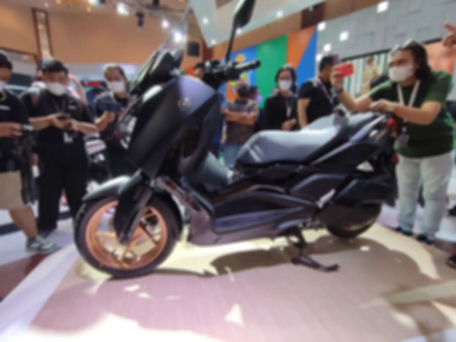 Yamaha XMAX Connected resmi meluncur di IMOS 2022.