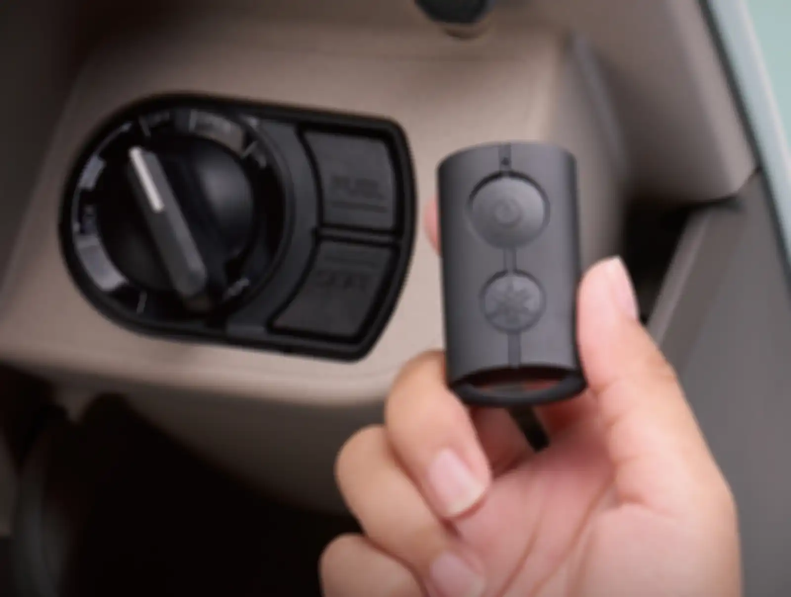 Fitur smartkey di motor matic baru Yamaha Vinoora 125 2025.