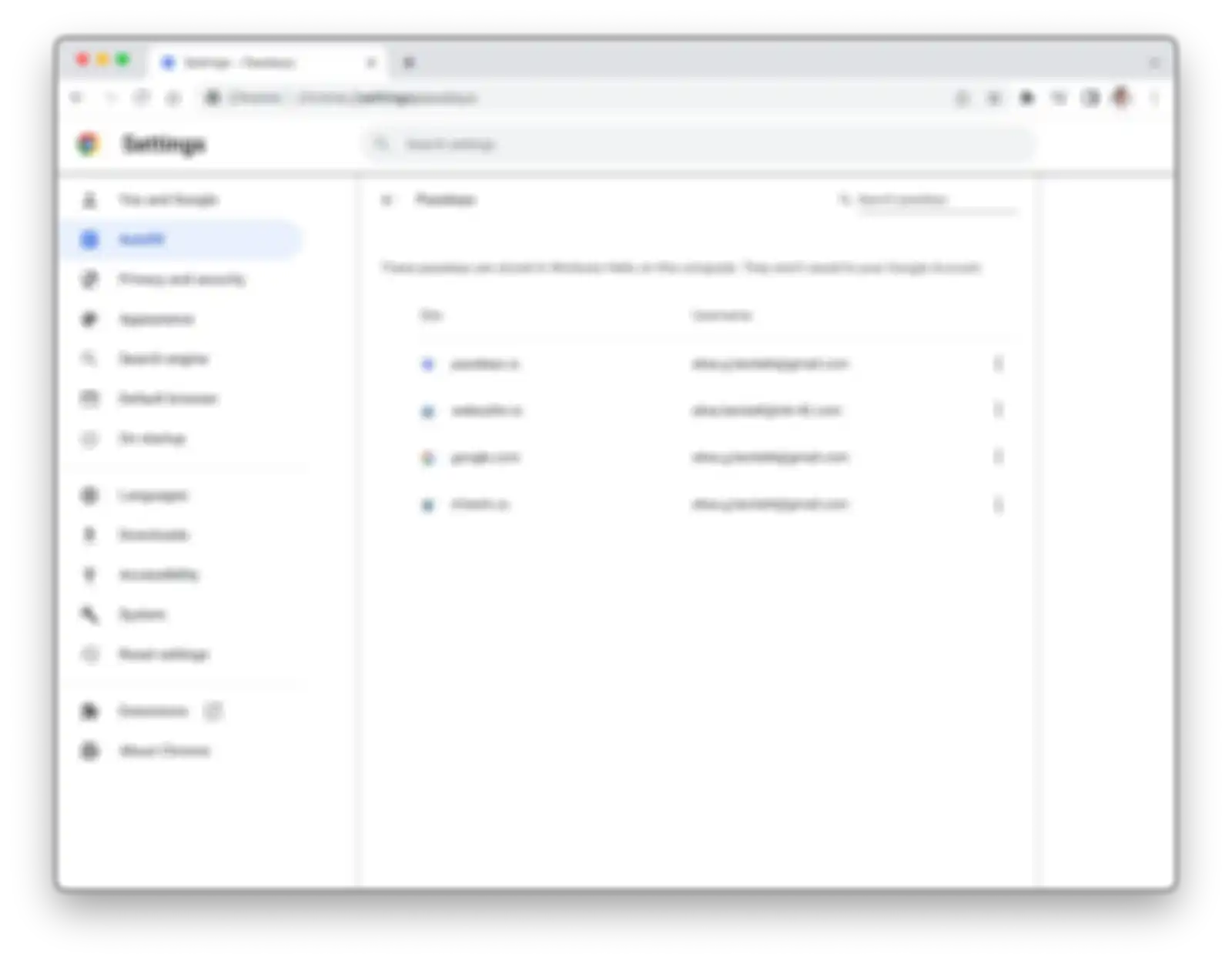 Cara mengaktifkan Passkey di Google Chrome