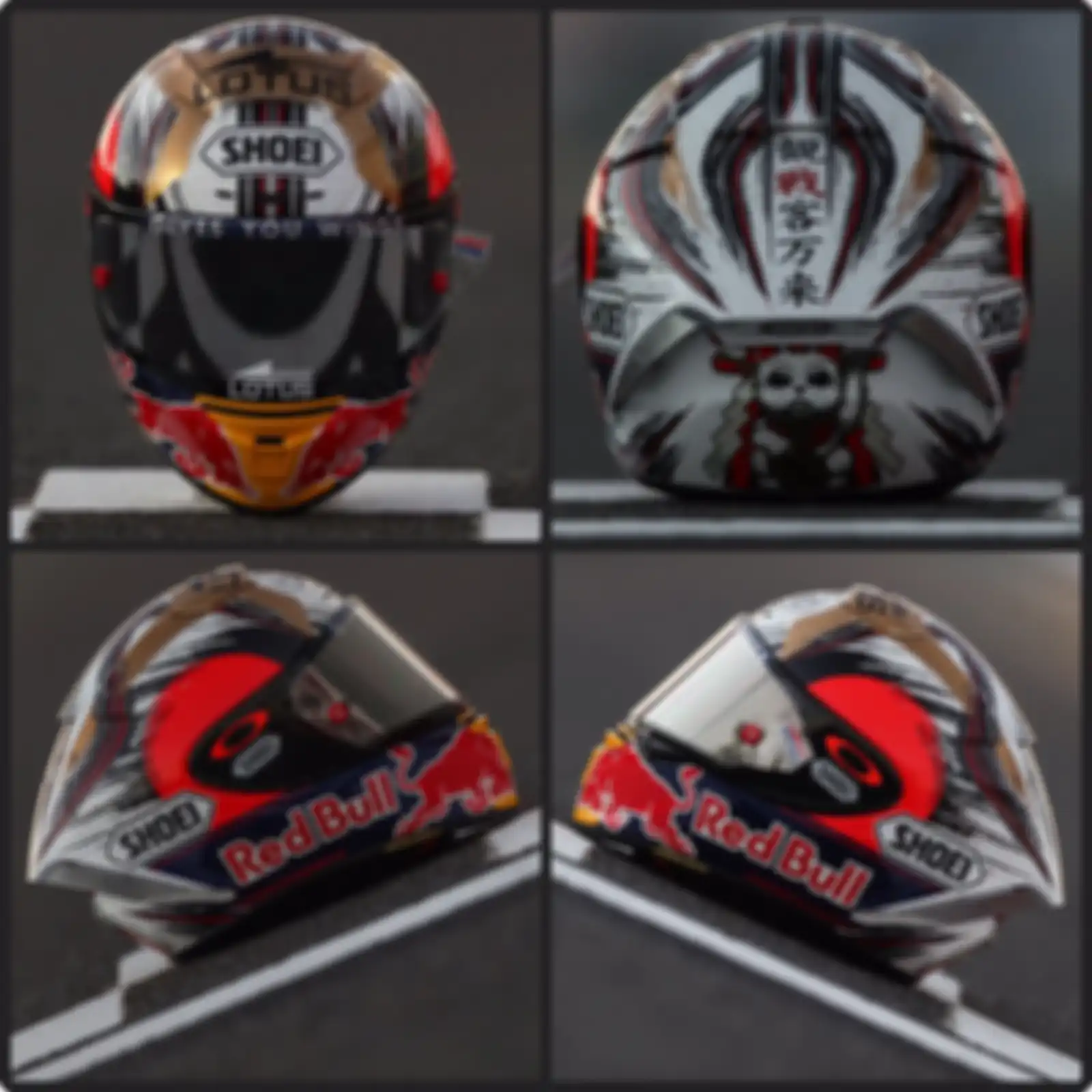 Helm Shoei X-Fourteen Marc Marquez Motegi 2 pada MotoGP 2016