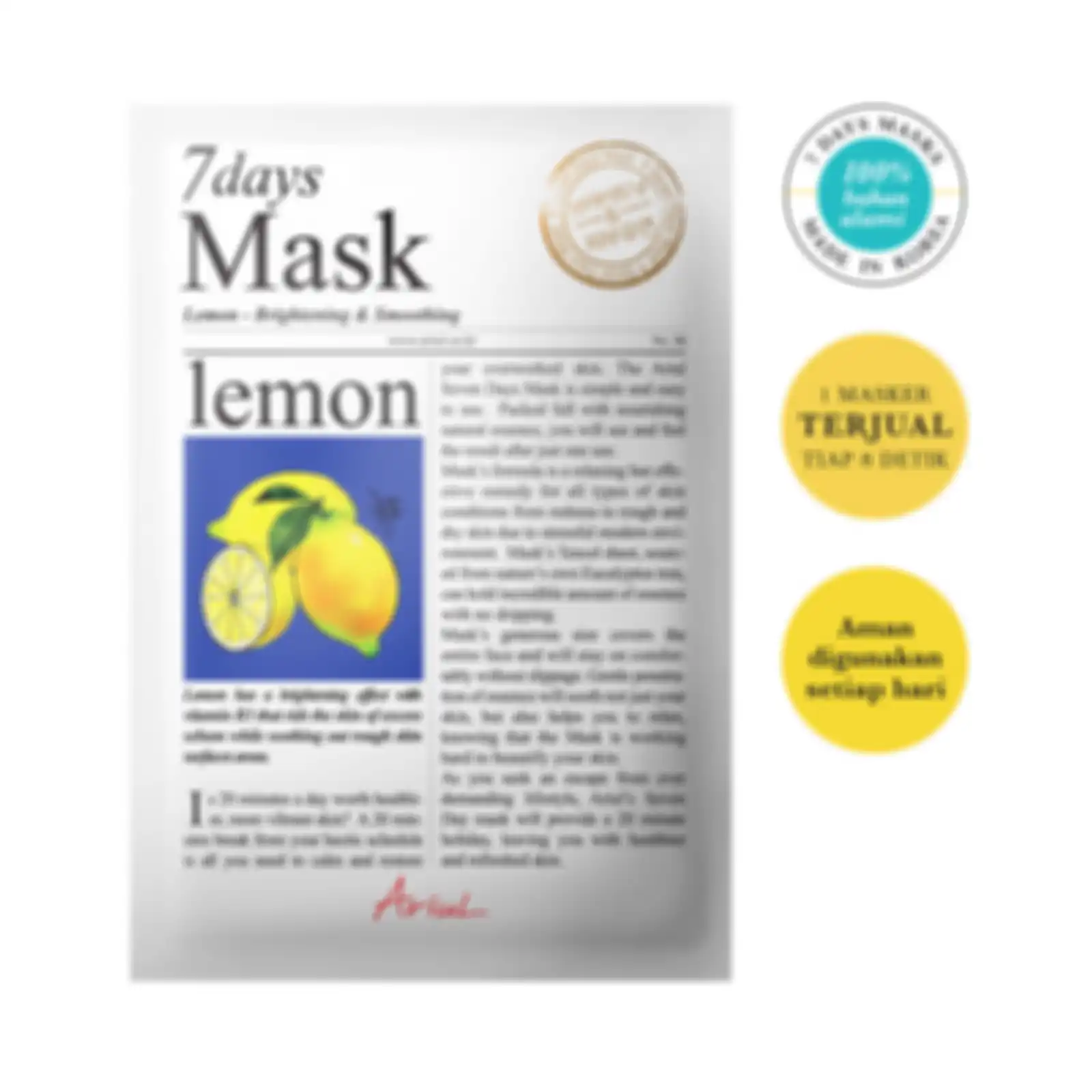ARIUL 7 Days Mask Lemon