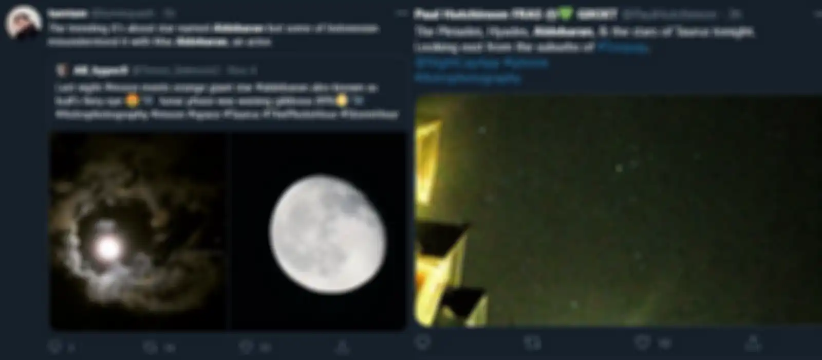 Unggahan warga asing soal rasi bintang yang bernama Aldebaran
