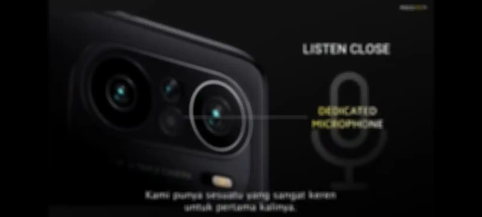 Tempat hadirnya mikrofon di modul kamera POCO F3 5G