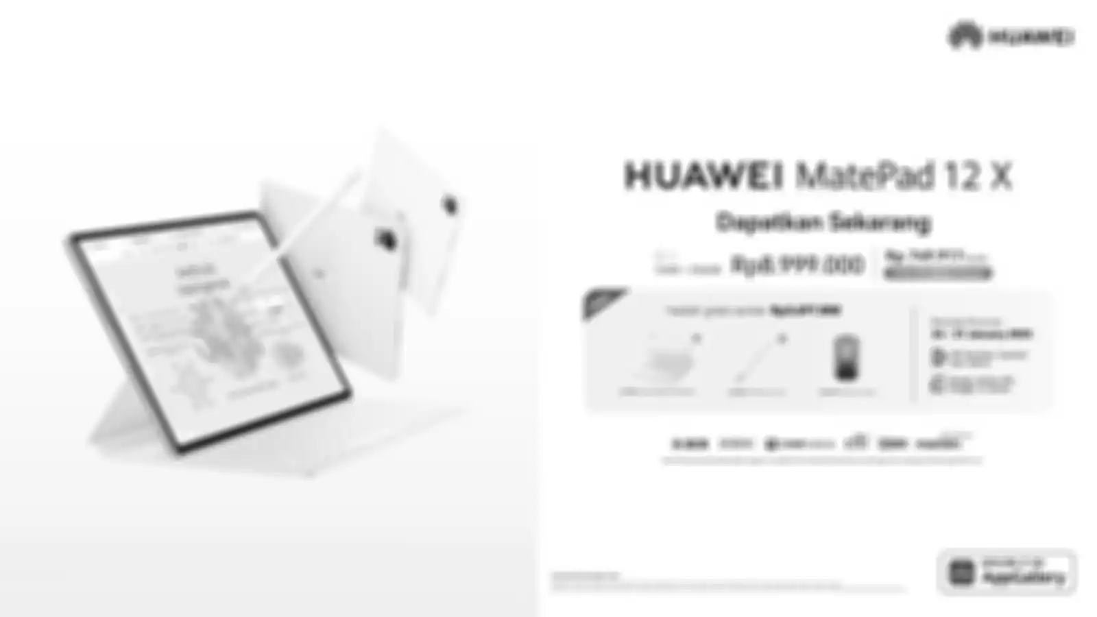 Promo Huawei Matepad 12 X