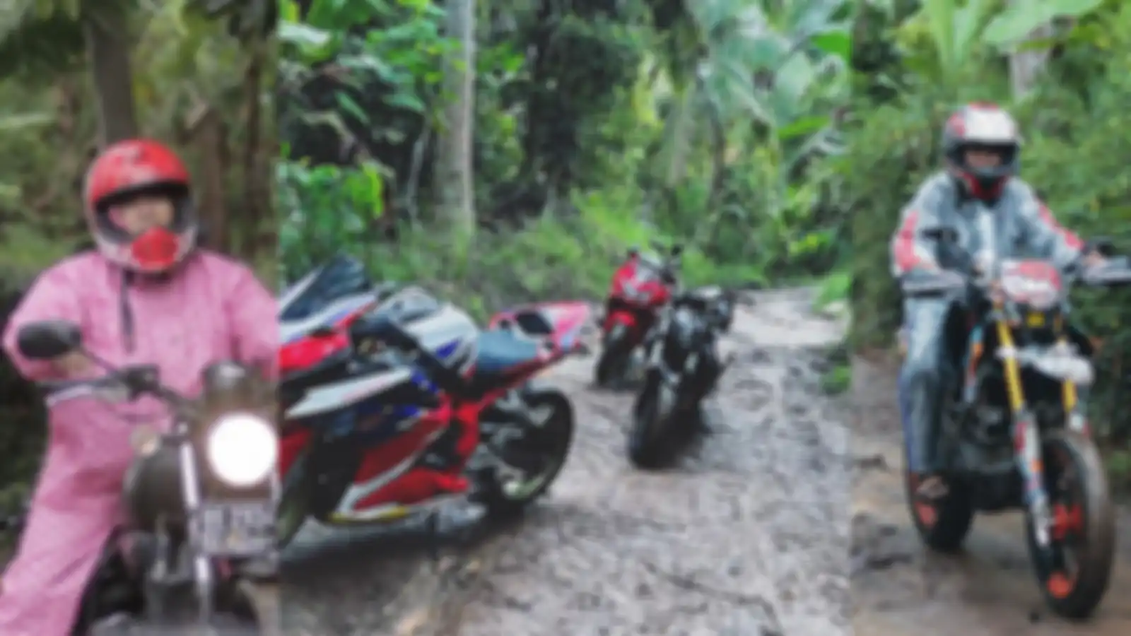Aktivitas mini touring BrothersipX (BSX), para rider menggunakan bermacam jenis motor.
