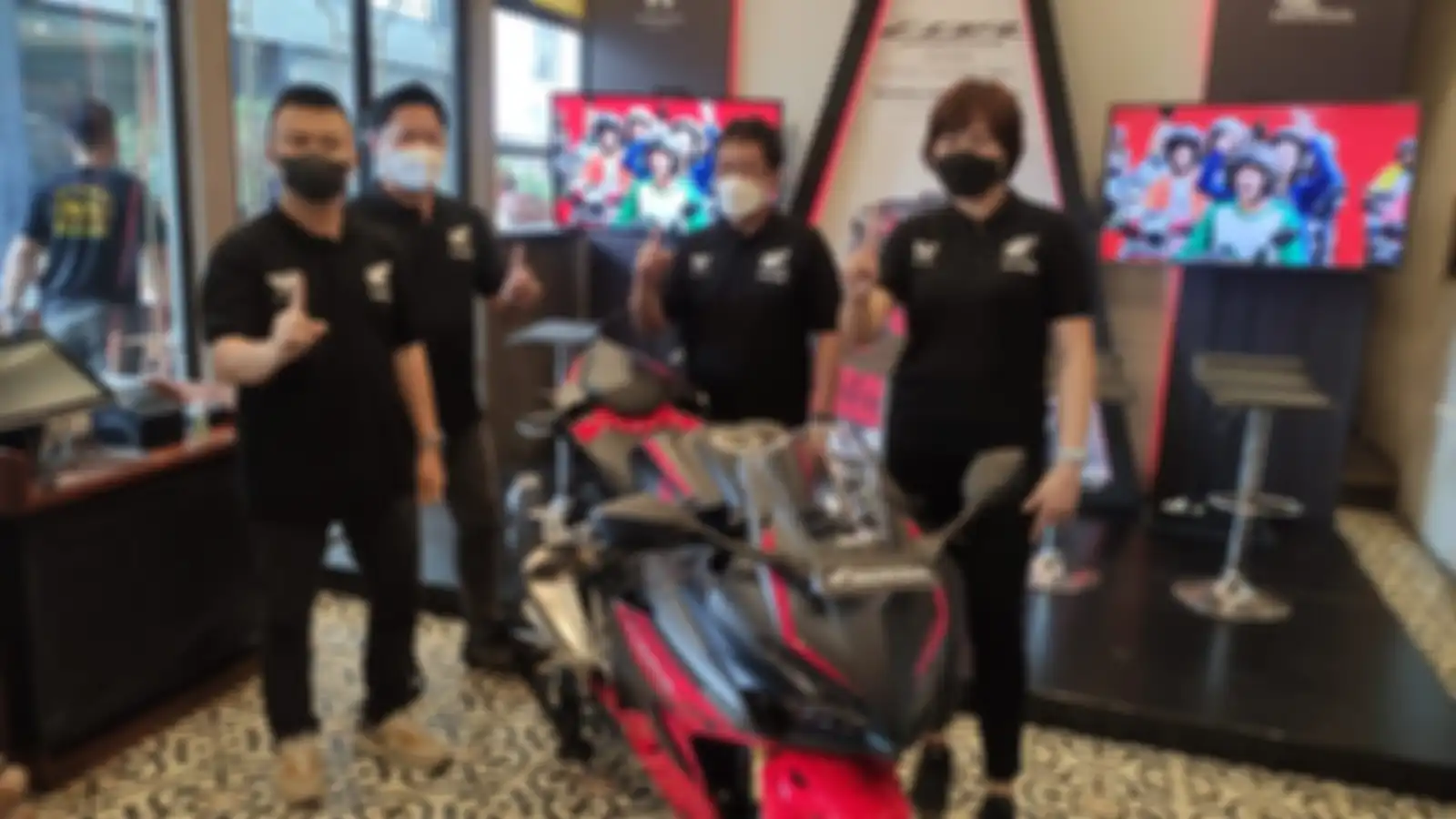 Launching regional New Honda CBR250RR oleh PT. Wahana Makmur Sejati (WMS).