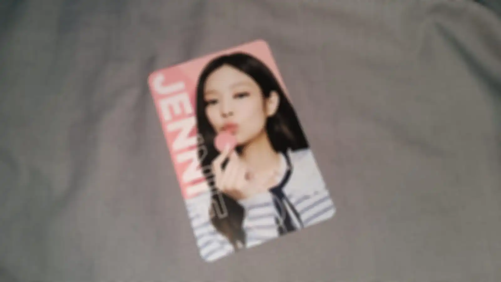 Photocard Jennie BLACKPINK x OREO