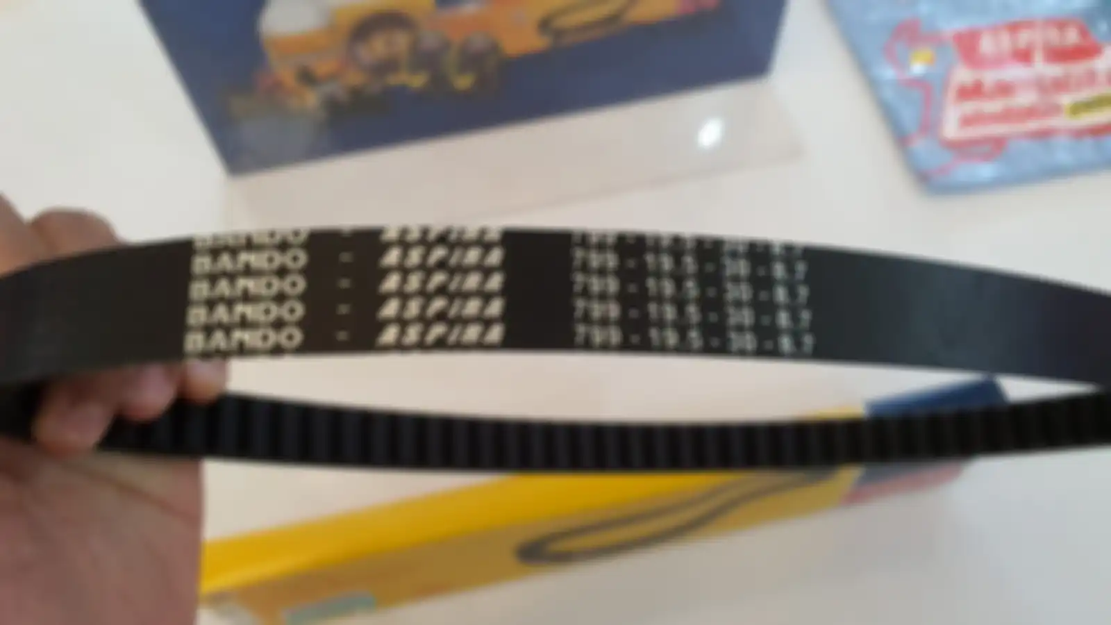 V-belt Aspira buat CVT motor matic 