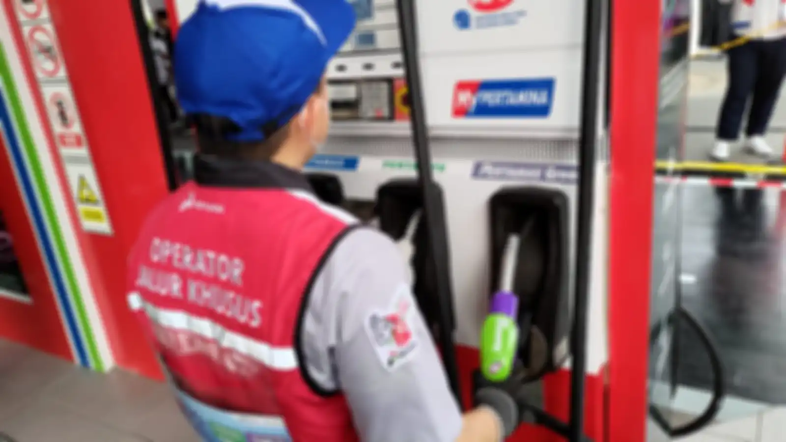 Nozzle untuk Pertamax Green 95. 
