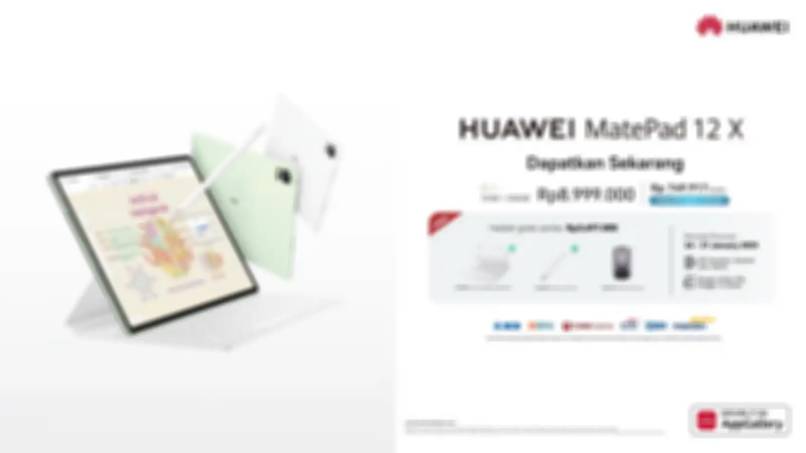 Promo Huawei Matepad 12 X