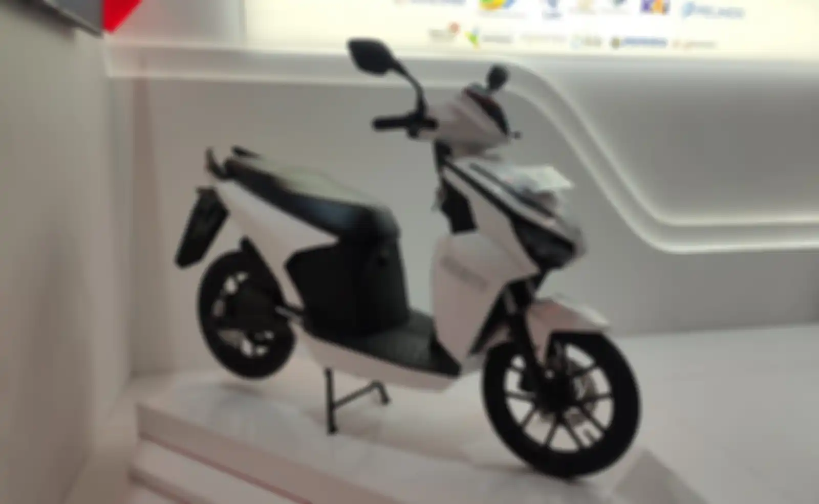 Motor listrik Gesits G1 di IIMS 2023.