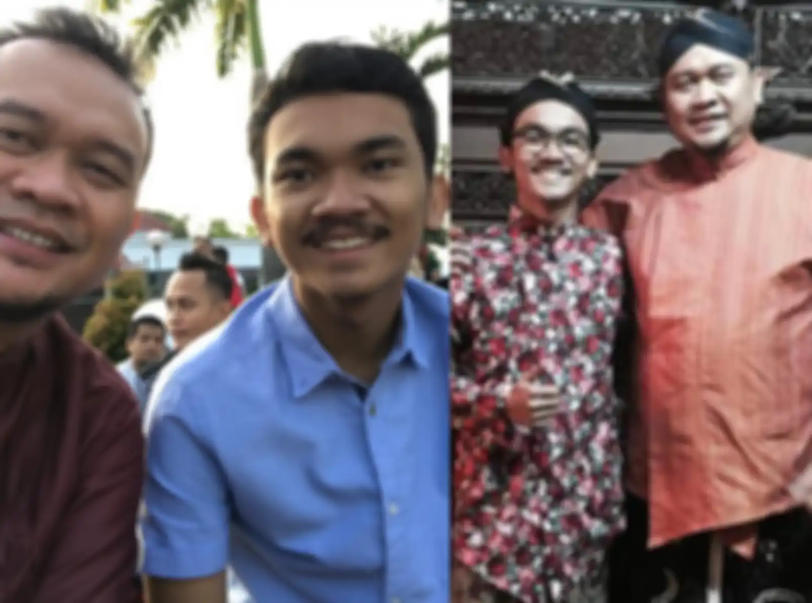 Cak Lontong dan anak laki-lakinya