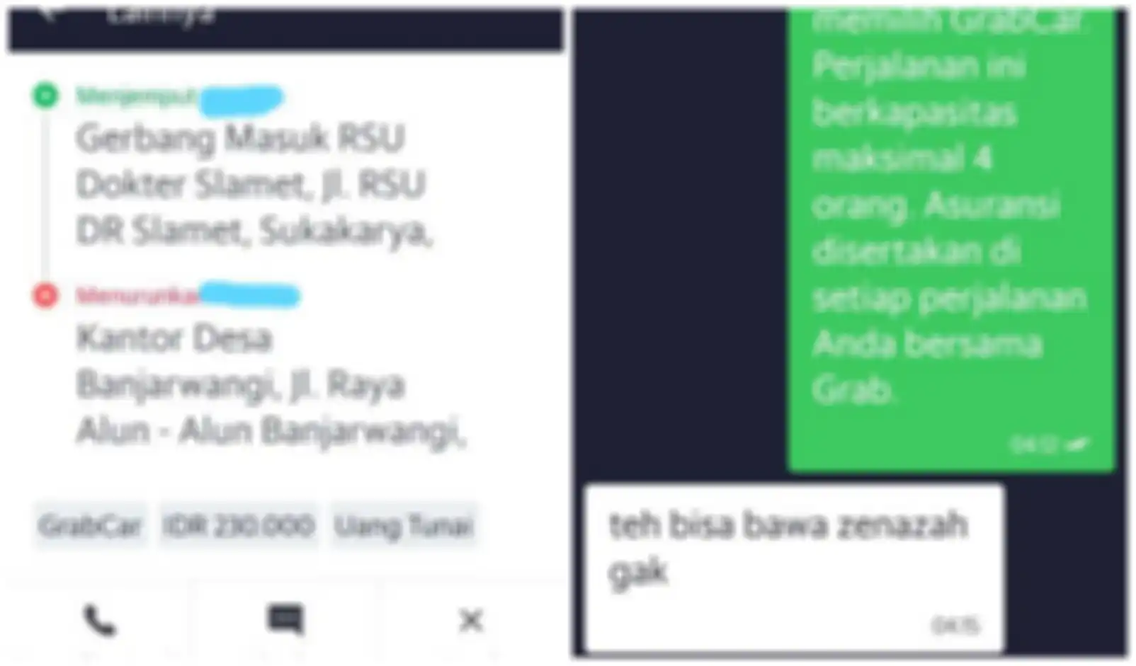 Seorang wanita driver taksi online mendadak viral di media sosial setelah dengan rela membantu menghantarkan jenazah.