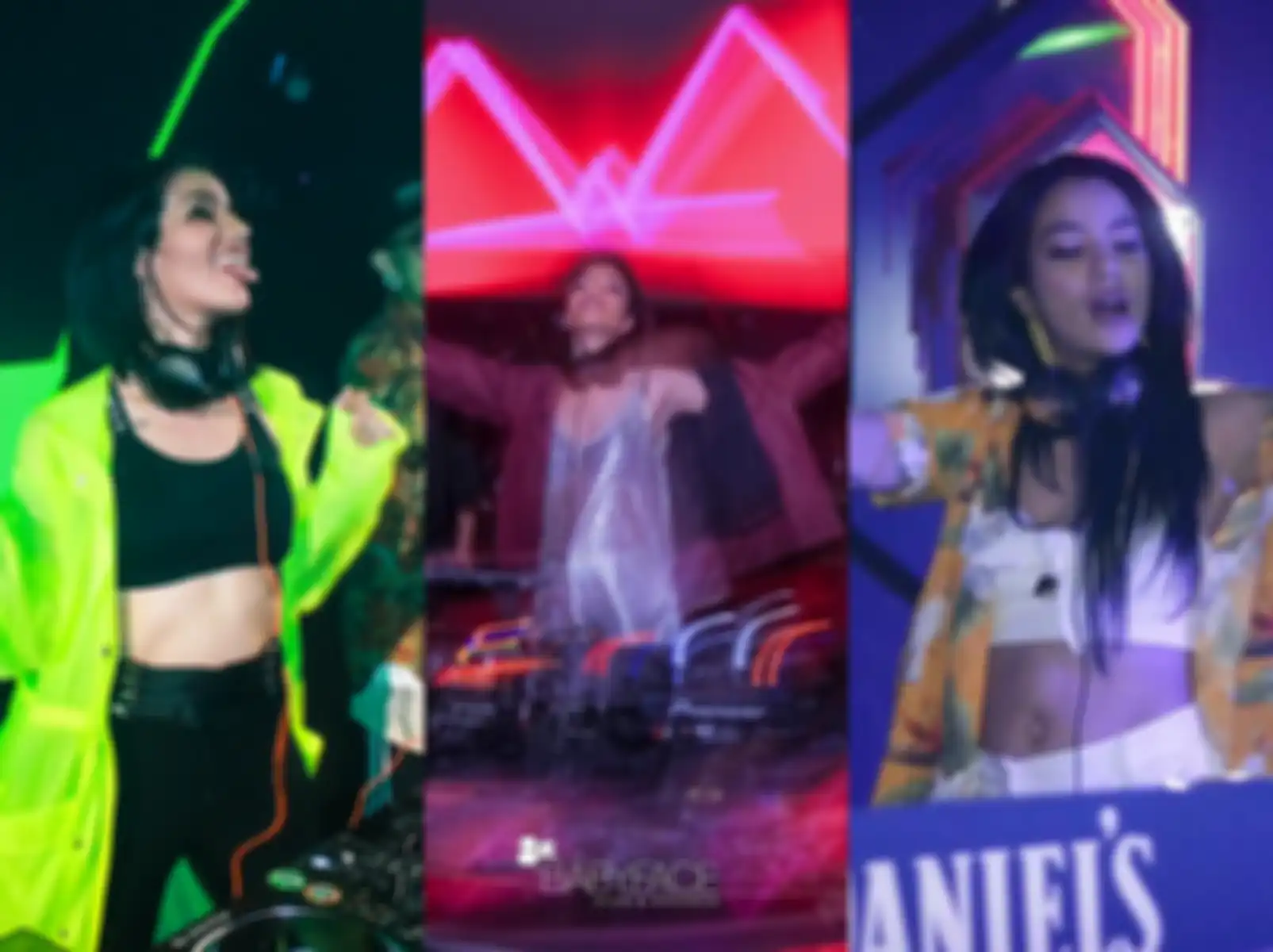 Sheila Marcia sebagai DJ
