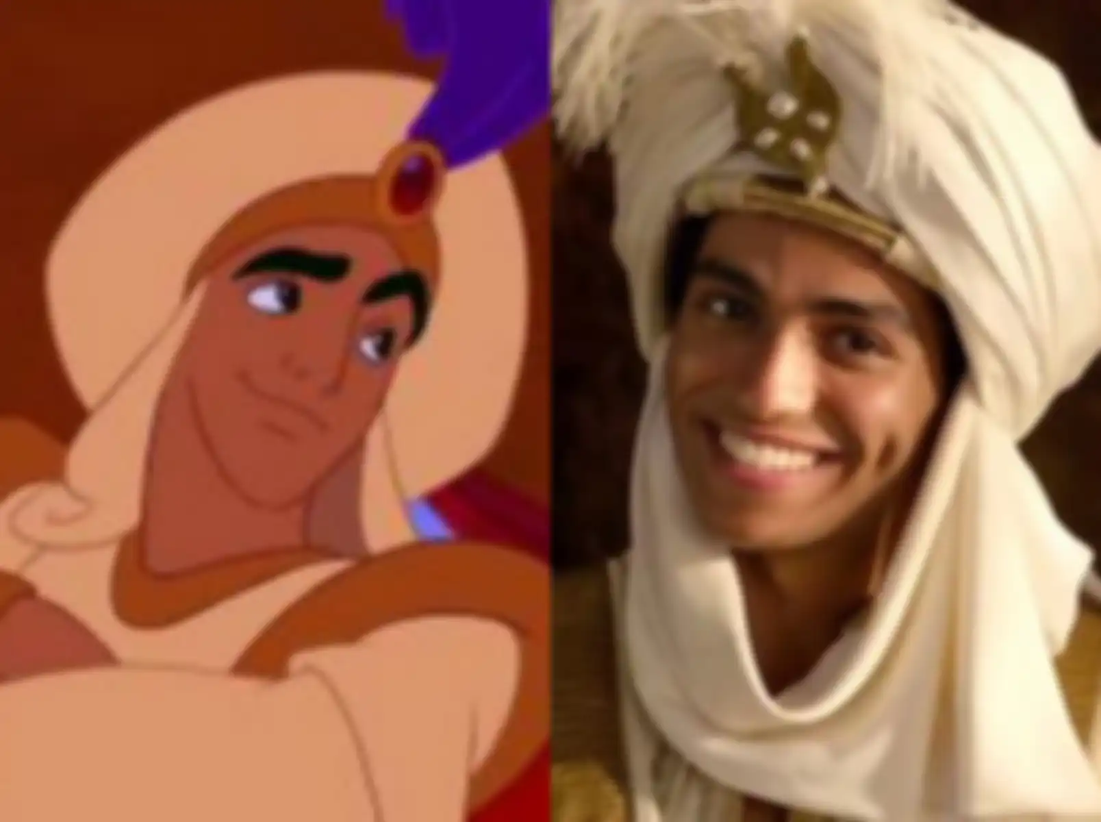 Aladdin dan Mena Massoud